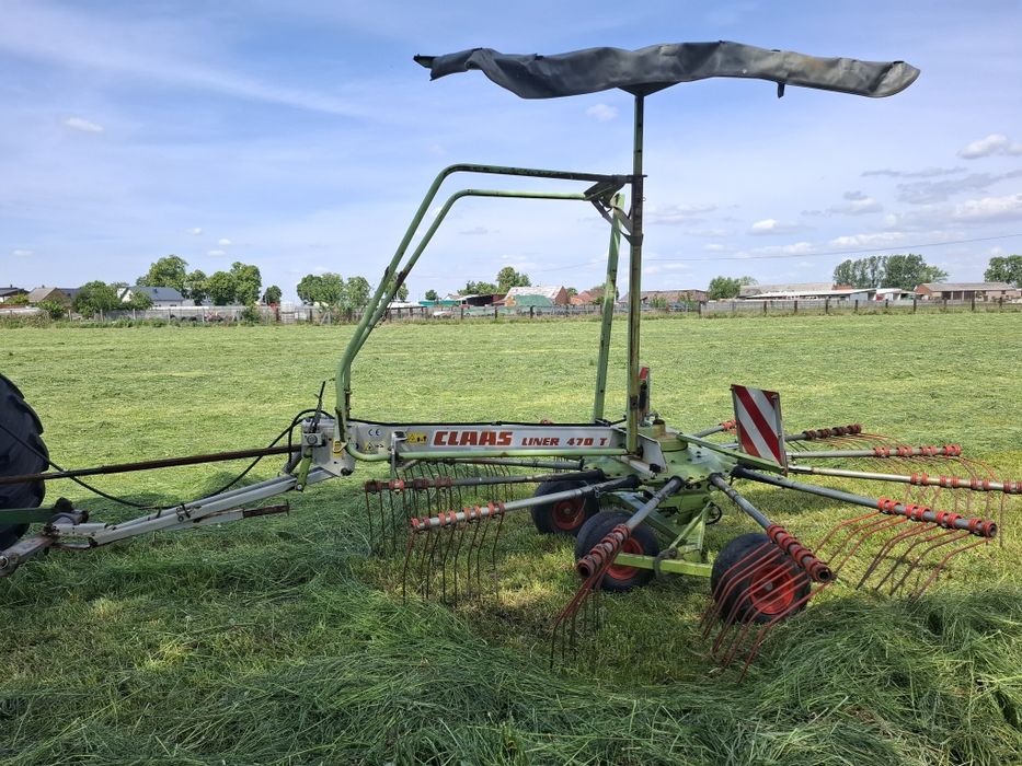 Zgrabiarka claas liner 470 ciągana
