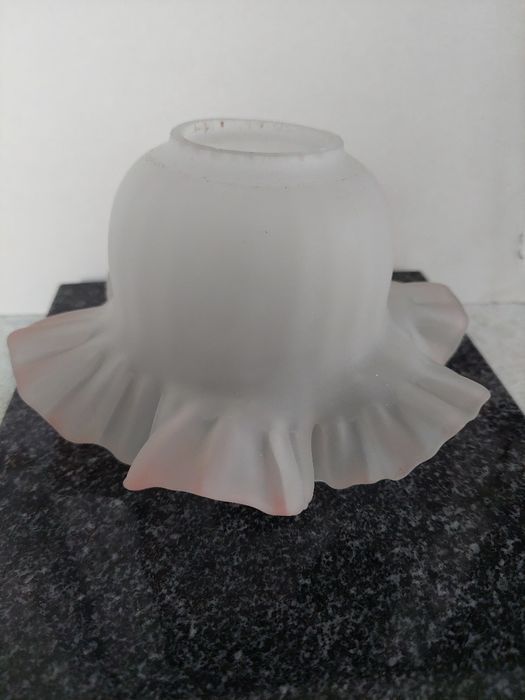 Abajur / Tulipas em vidro, bom estado.