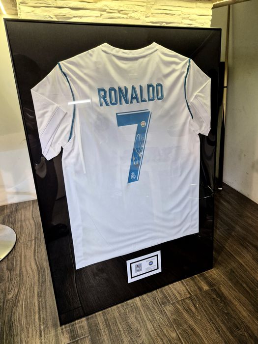 Koszulka Cristiano Ronaldo Real Madryt podpis autograf certyfikat