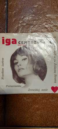 Płyta winylowa mała 7 cali-18 cm Iga Cembrzyńska - Peruwianka
