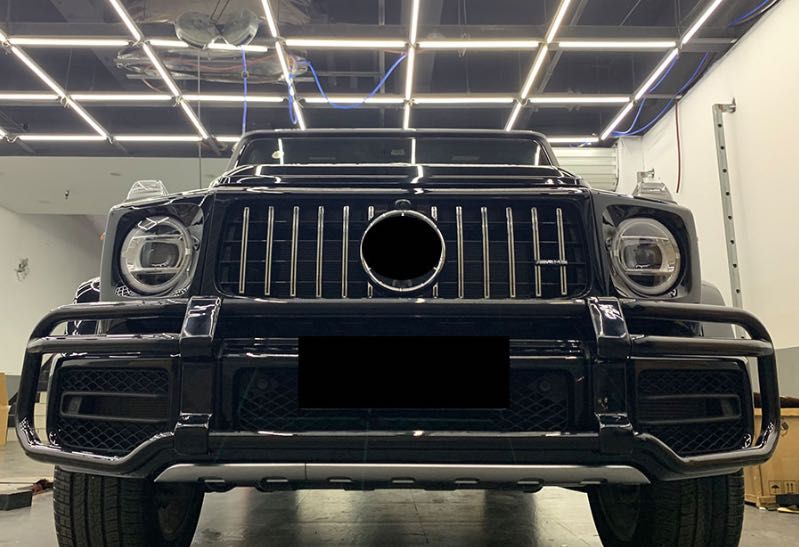 Кенгурятник AMG для Mercedes G-Class W463A W464 G63 Защита бампера
