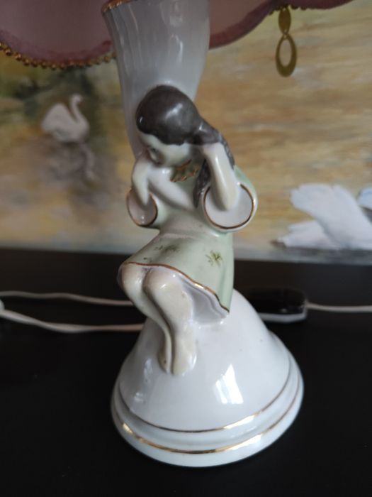 Lampa porcelanowa Ćmielów