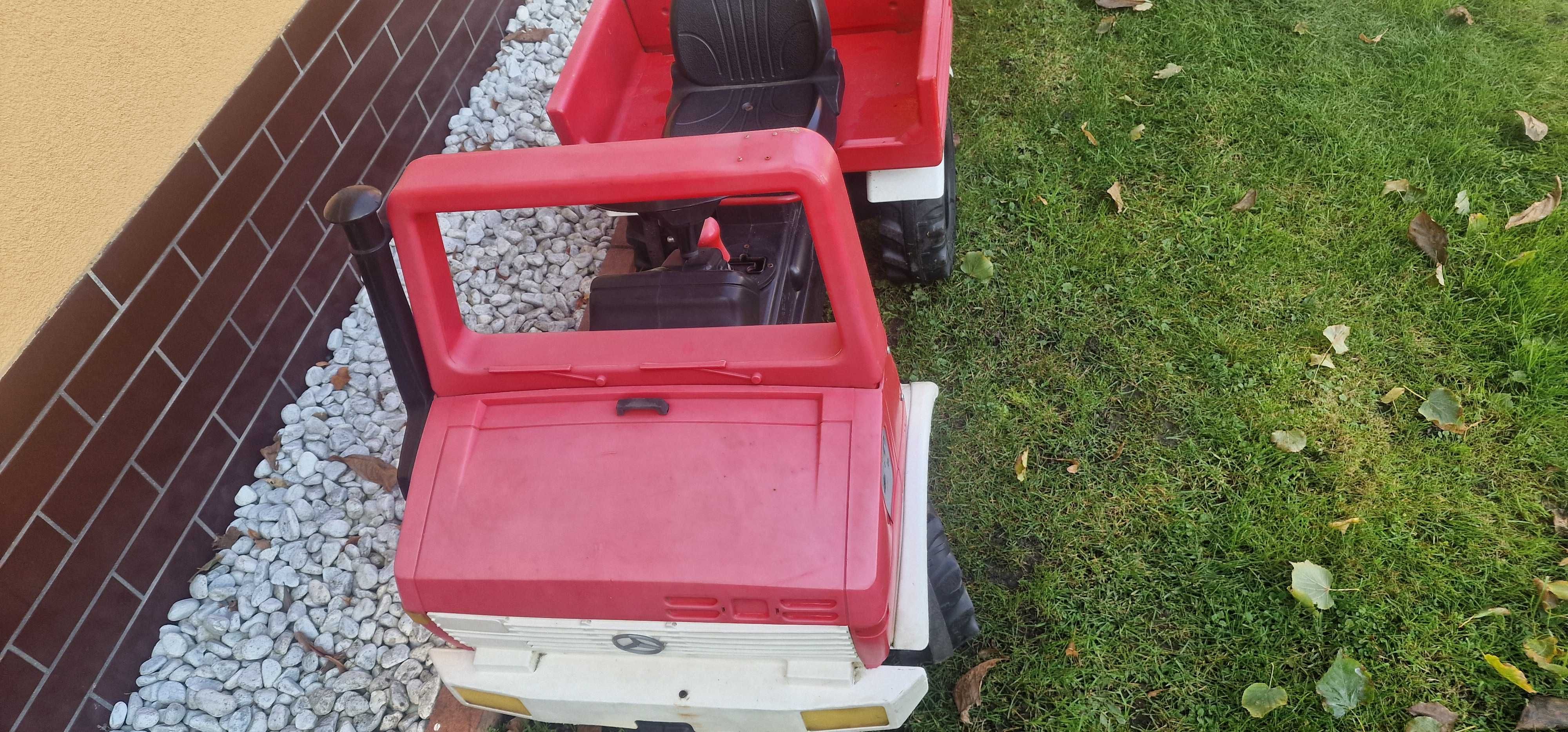 Rolly Toys Unimog Straż Pożarna pojazd na pedała traktorek