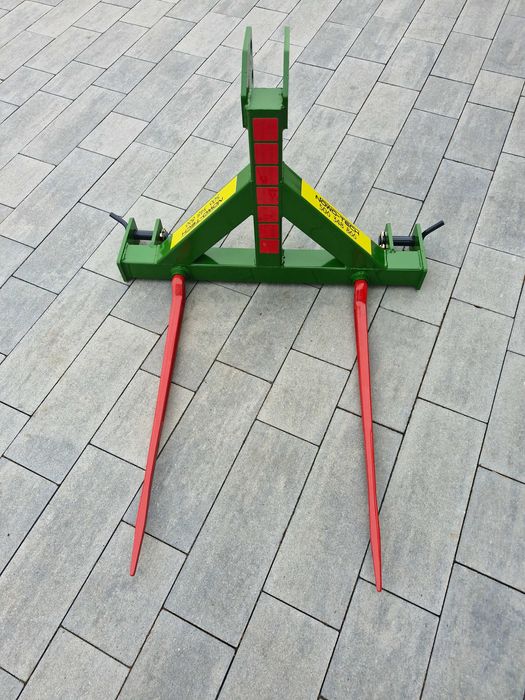 widły do bel, balotów, igła, podnośnik do siana na tył ciągnika, tuz