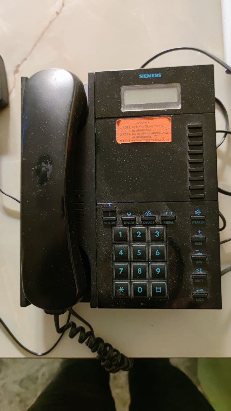 Telefon stacjonarny Siemens vintage sprawny