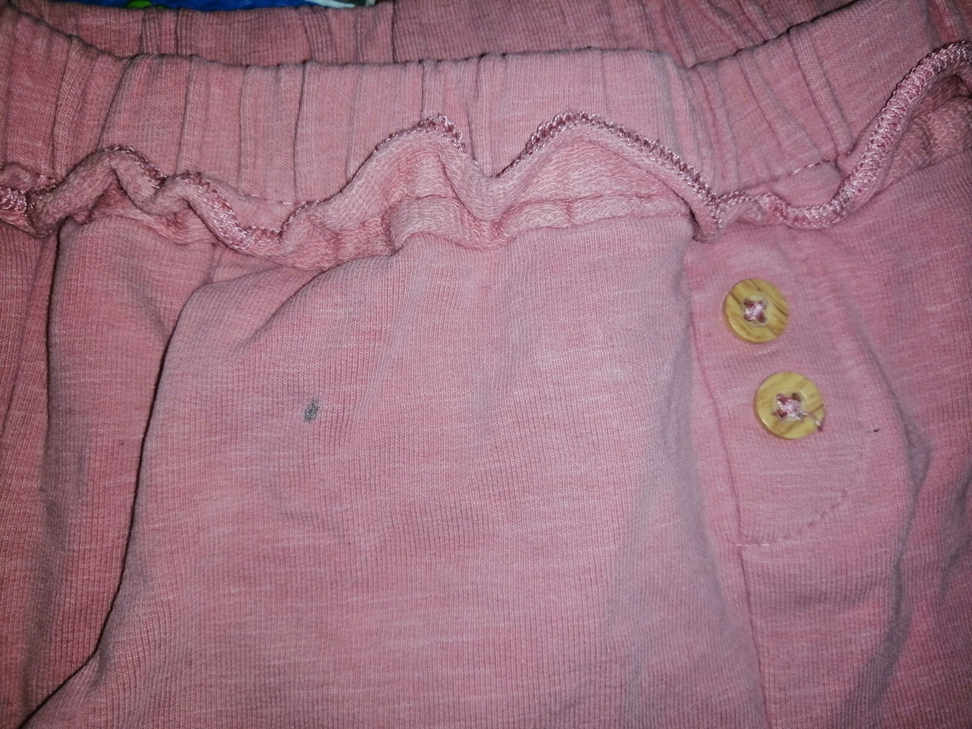 Spodnie dziewczęce Zara różowe Rozmiar 86