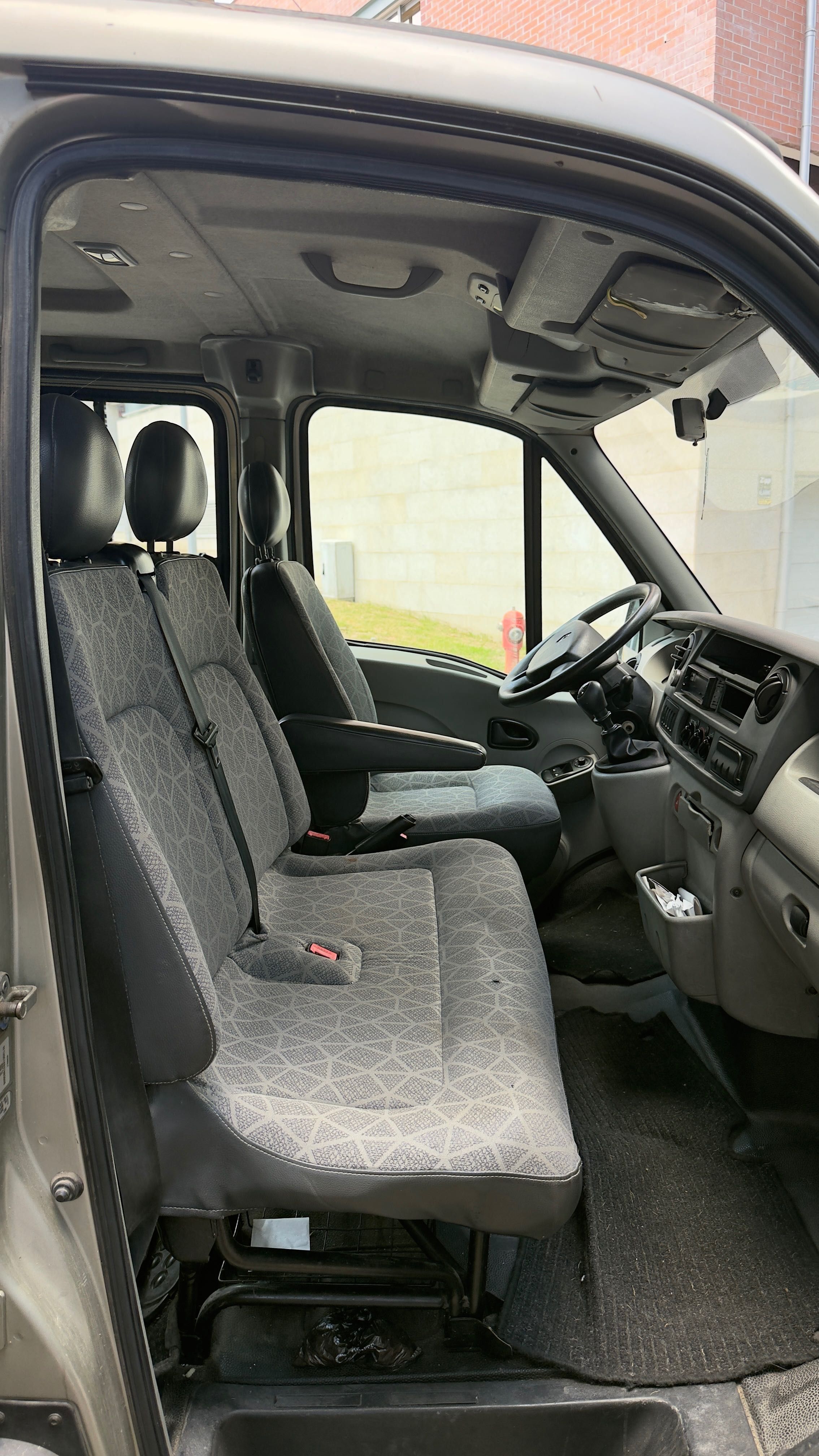 carrinha  Renault Master  7 Lugares cabide dupla caixa aberta
