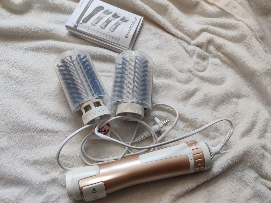 Фен браш щітка з автоматичним повертанням rowenta brush activ cf9520f0
