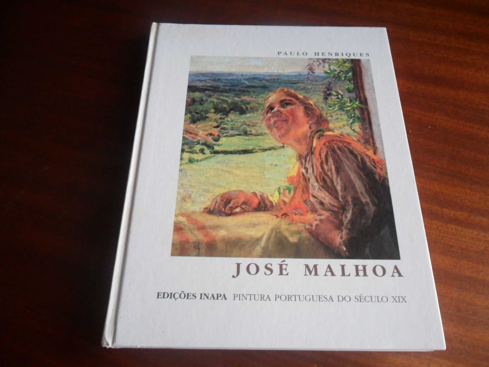 "José Malhoa" de Paulo Henriques - 1ª Edição de 1996