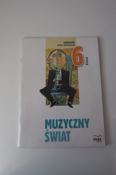 podręcznik do muzyki - Muzyczny Świat klasa 6 + okładka