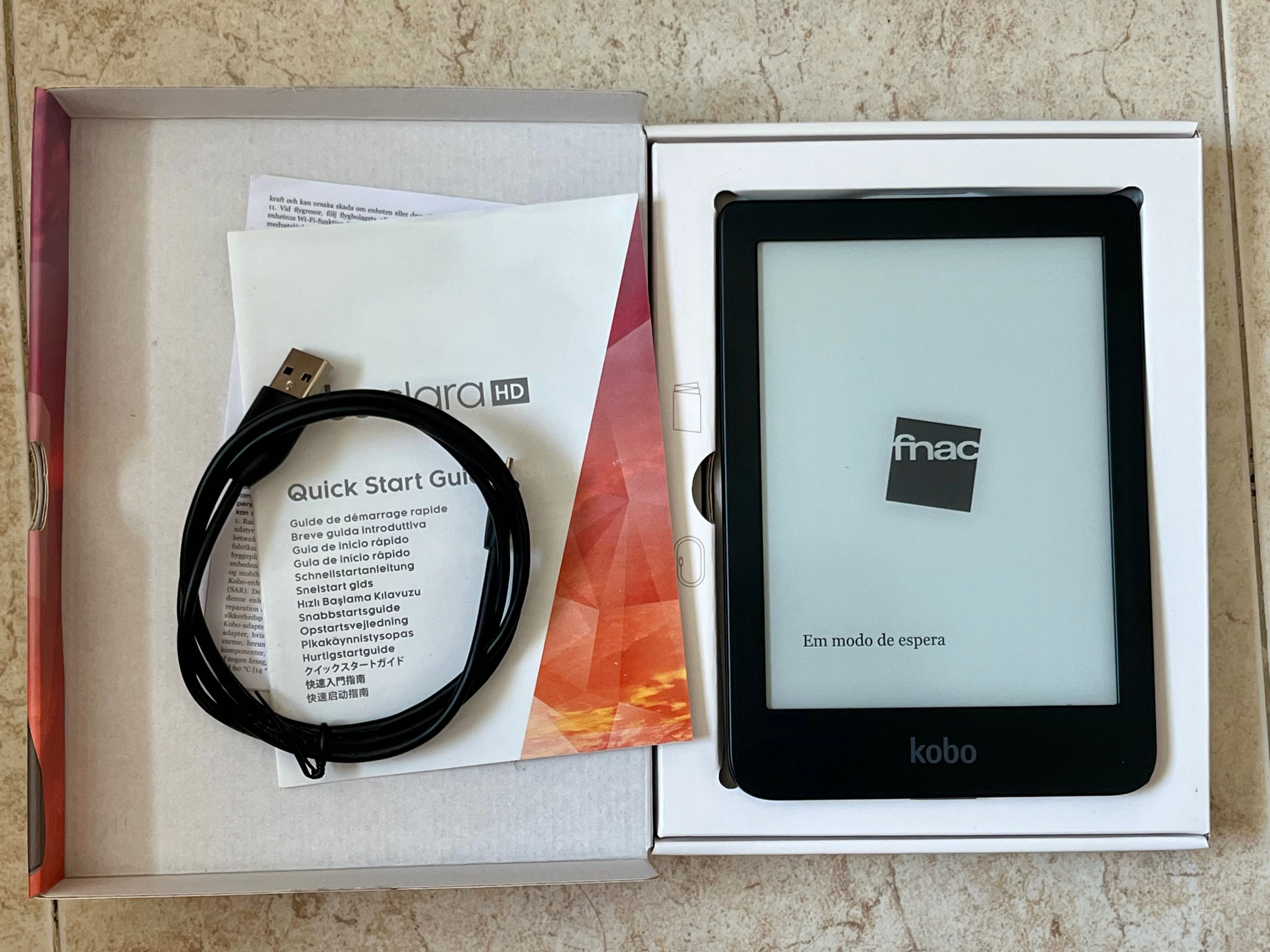 Kobo Clara HD - igual a  NOVO