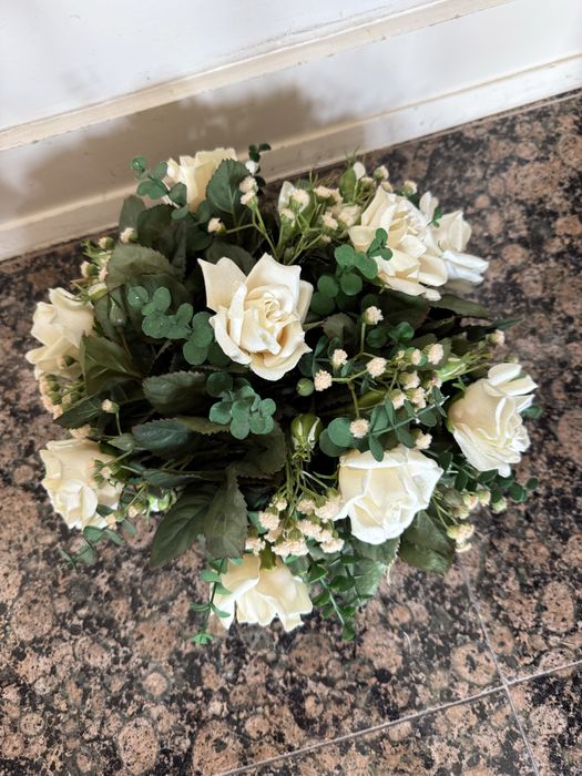 Bouquet de flores de centro de mesa