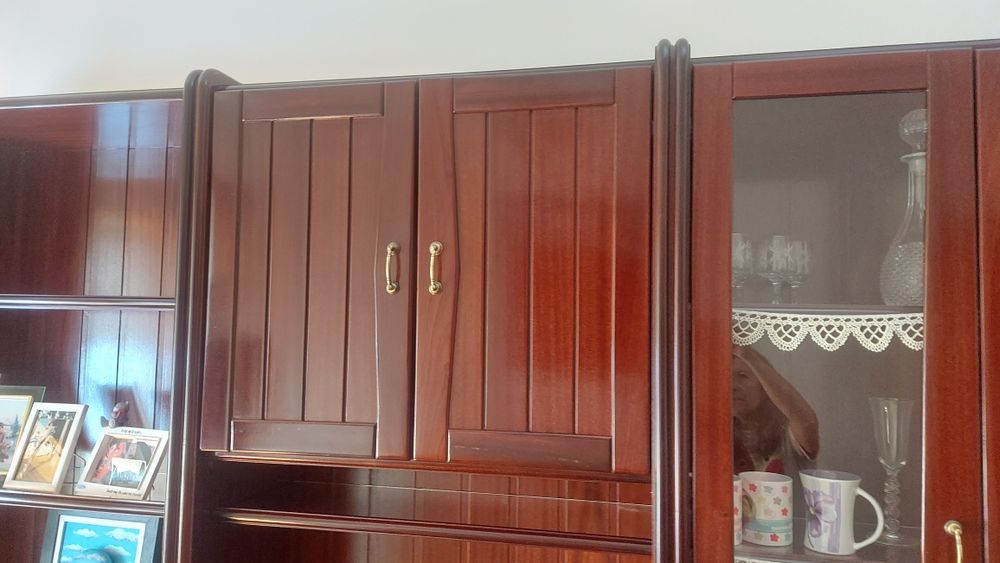 Móvel de sala em mogno