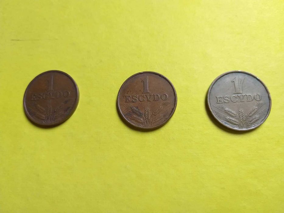 Moeda de um escudo (1$00) BRONZE 1973