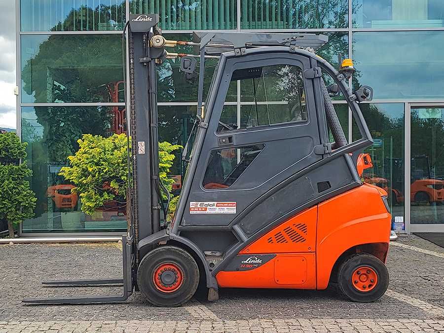 Wózek widłowy Linde H30T 3 tony duplex 4,45 m| podwyższona kabina