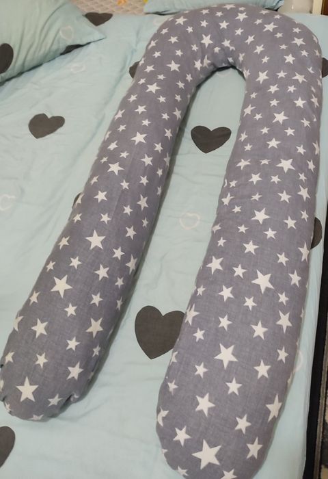 Подушка для вагітних із наволочкою 150см