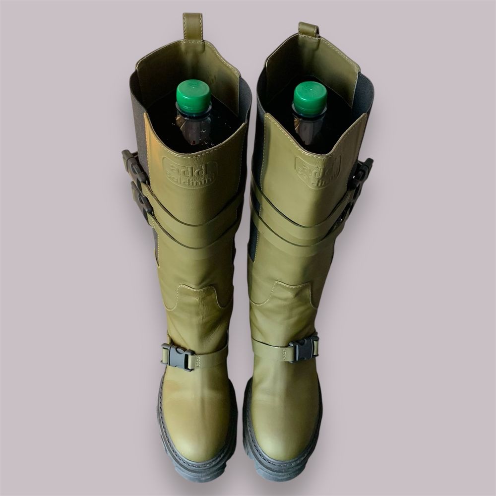 Вживані жіночі черевики Baldinini ADD military green 40 р. стан нових