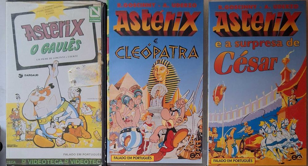 Filmes diversos em VHS