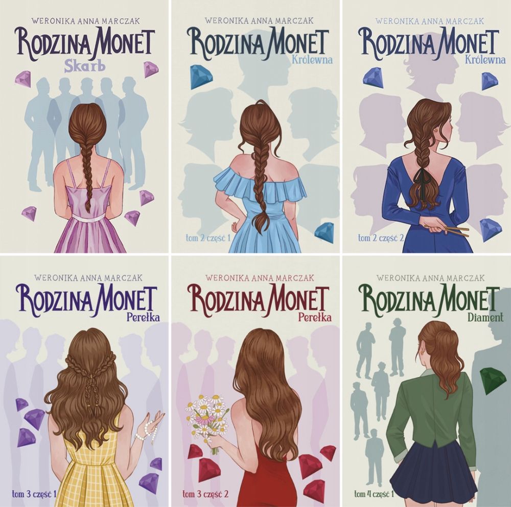 Rodzina Monet- tomy od 1-4