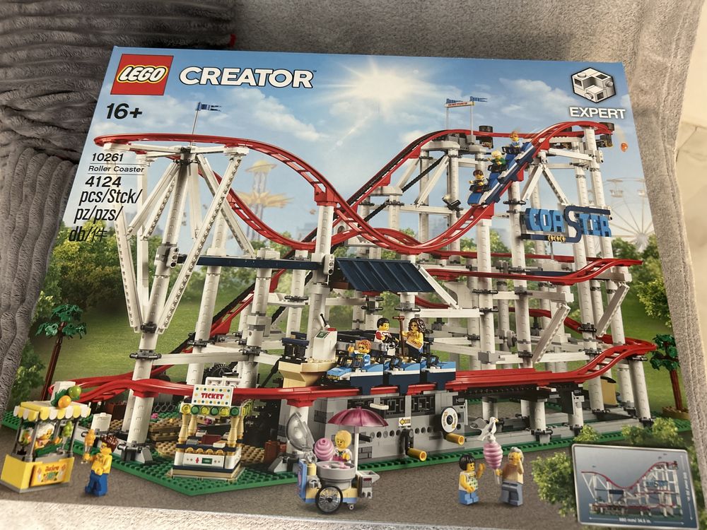 LEGO Kolejka górska 10261 rollercoster mega zestaw nowy
