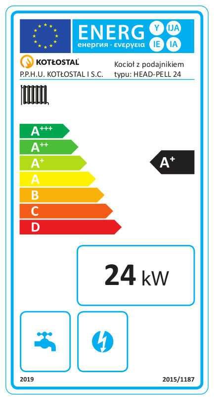 Kocioł co Head-Pell 24 kW pellet piec dofinansowanie 5 klasa ecodesign