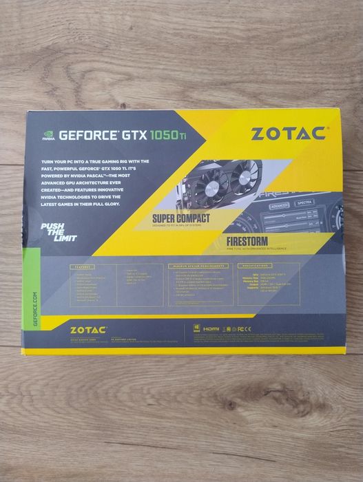 Karta graficzna GTX 1050Ti 4gb