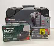 Nowa zakrętarka udarowa + akumulator 4Ah /20V PARKSIDE PERFORMANCE®