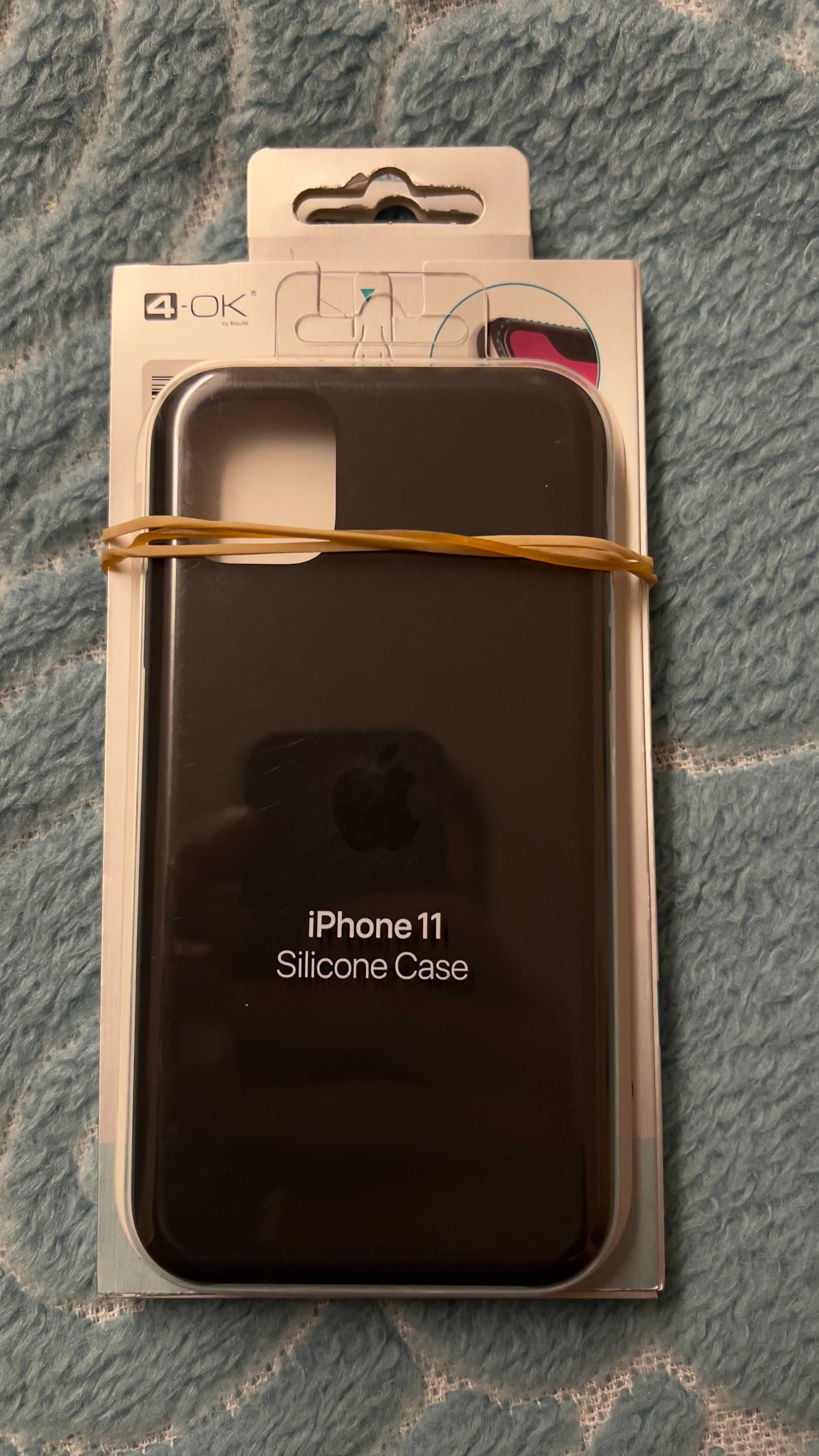 IPHONE 11 Vidro temperado + capa de silicone APPLE NOVO