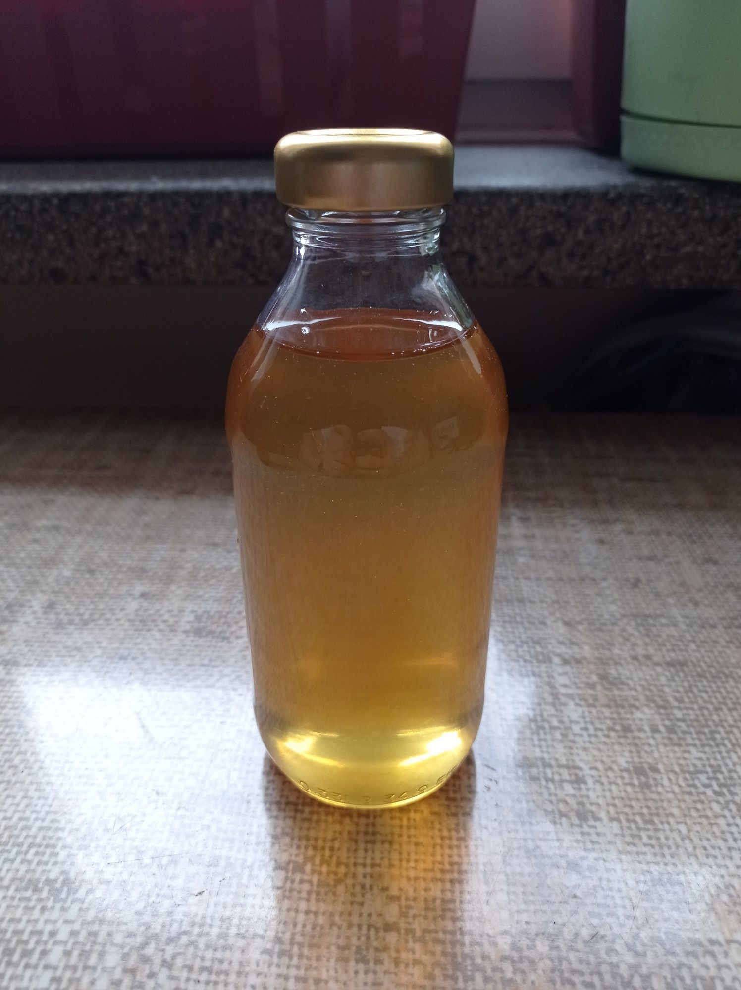 Syrop z kwiatów forsycji z cytryną / syrop bez cukru