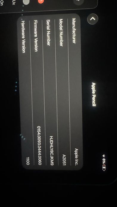 iPad Pro 12.9” (6 Gen) 128 GB Wi-Fi + Apple Pencil 2 + Folia paperlike