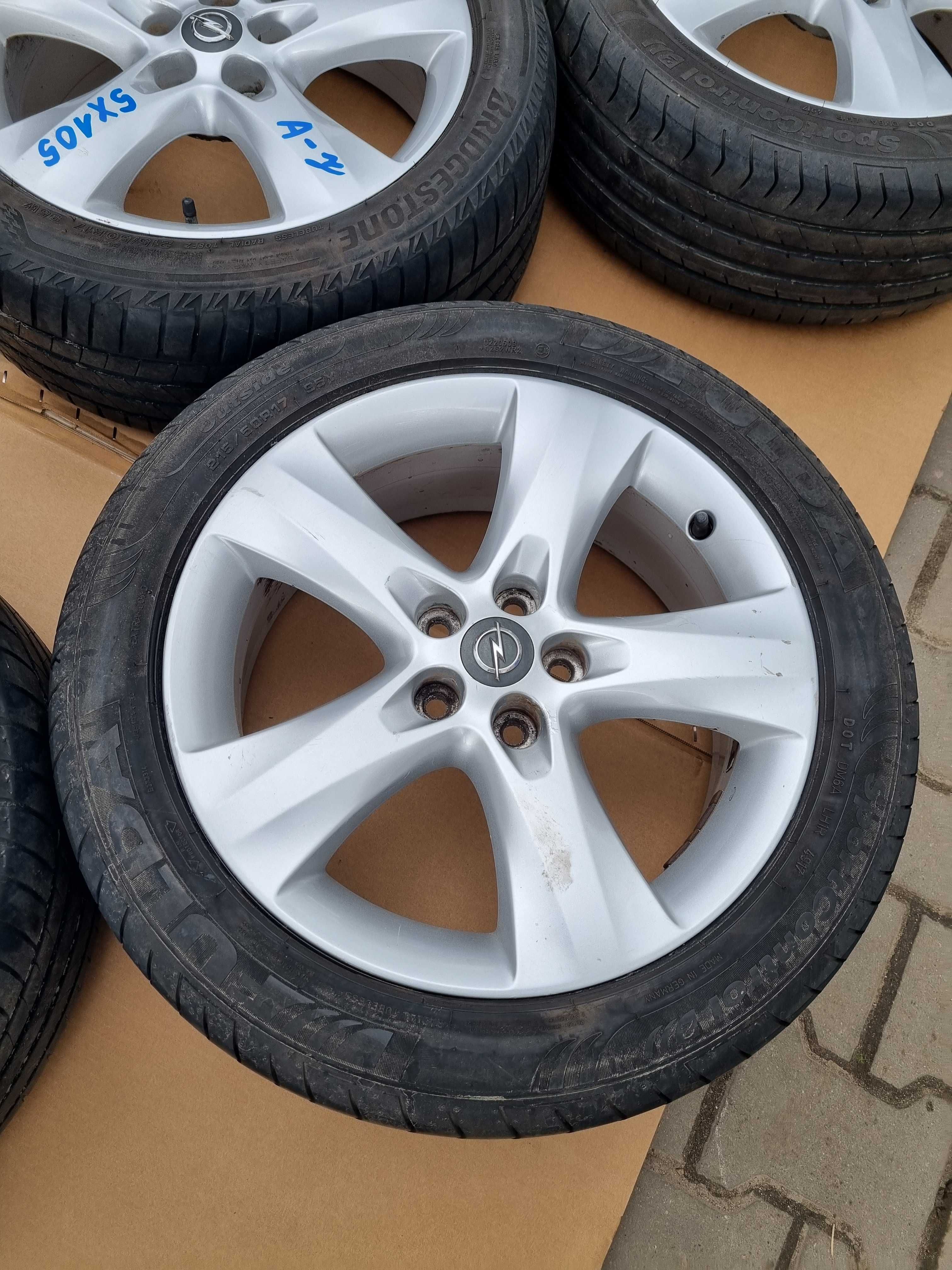 Opel Astra J Komplet Kół 5x105 17