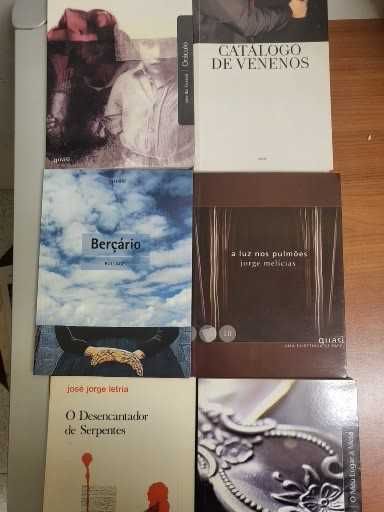 Livros de poesia e de poetas