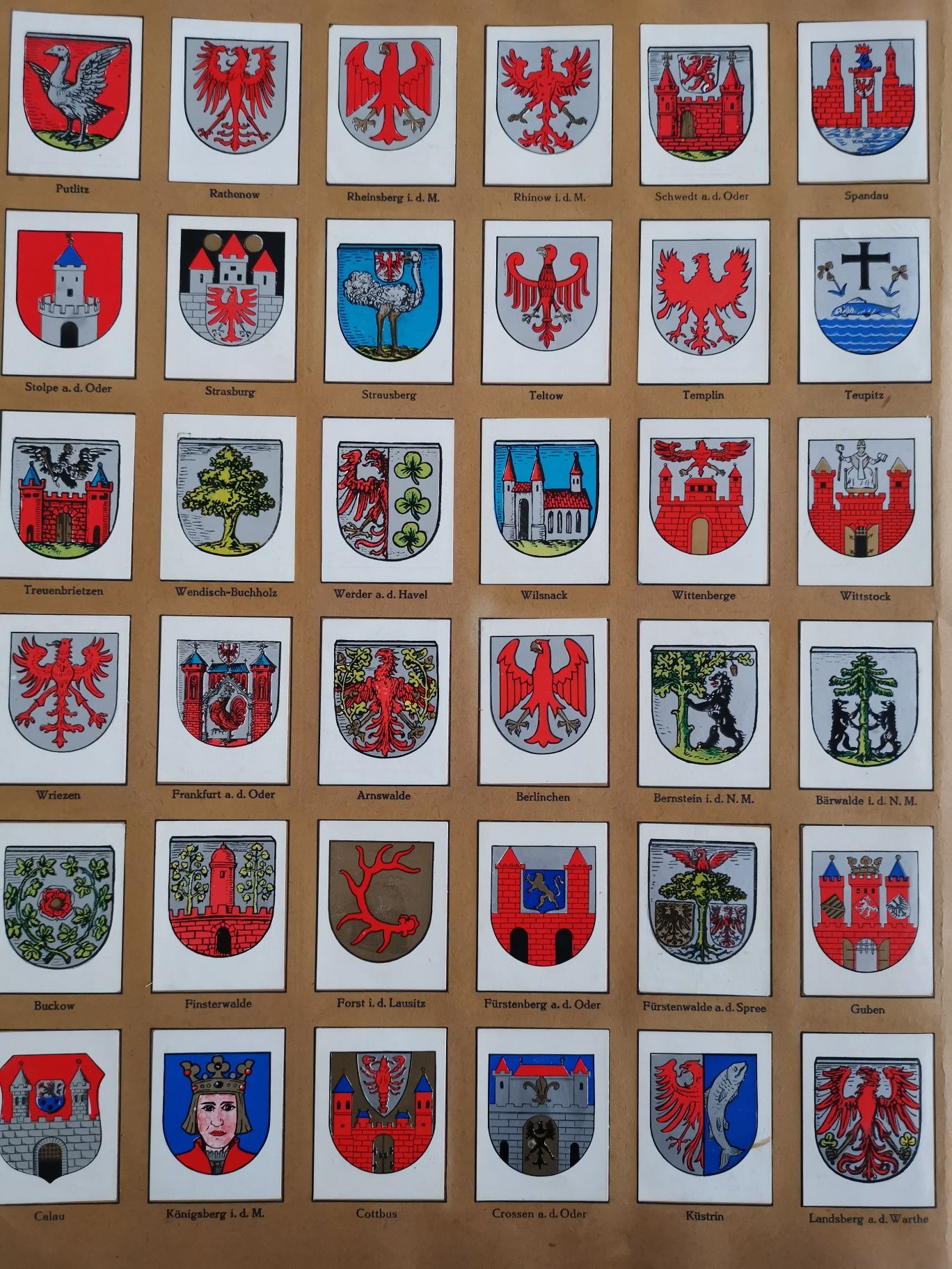 Zbiór kolekcja Herbów Cygar Cały Swiat