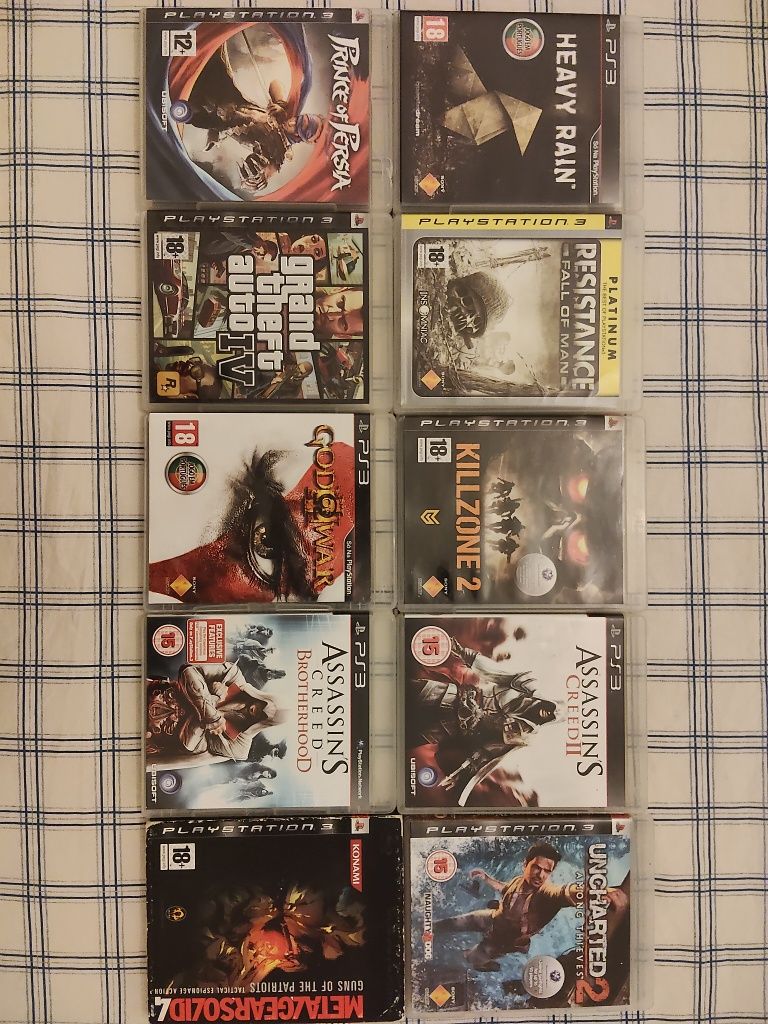 Lote de jogos ps3