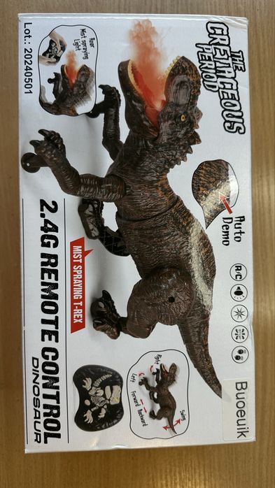 Радіокерований динозавр T-Rex
