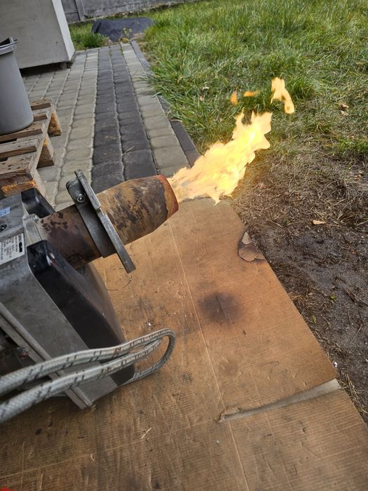 Palnik olejowy Giersch GG55-V, palnik na olej opałowy