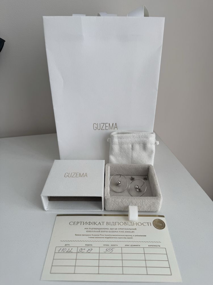 Сережки планети Guzema оригінал