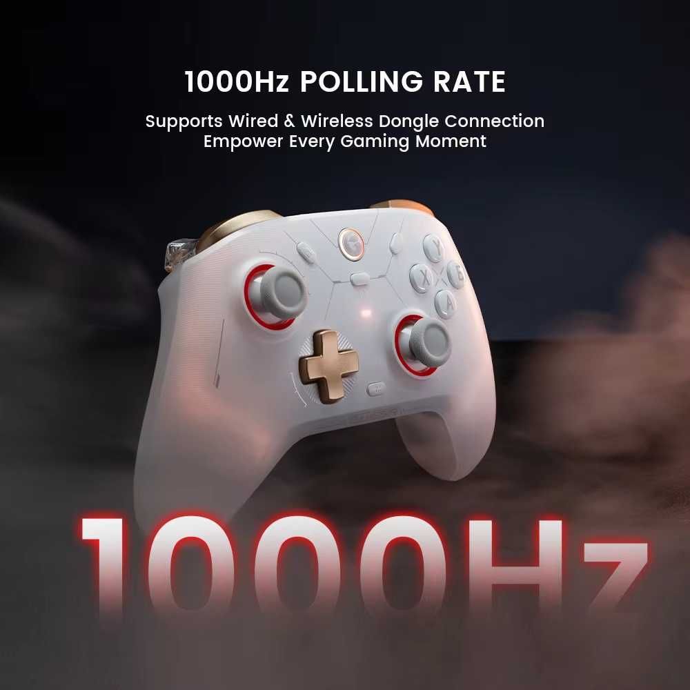 Геймпад GameSir Cyclone 2 Wireless Black, White з Док-станцією