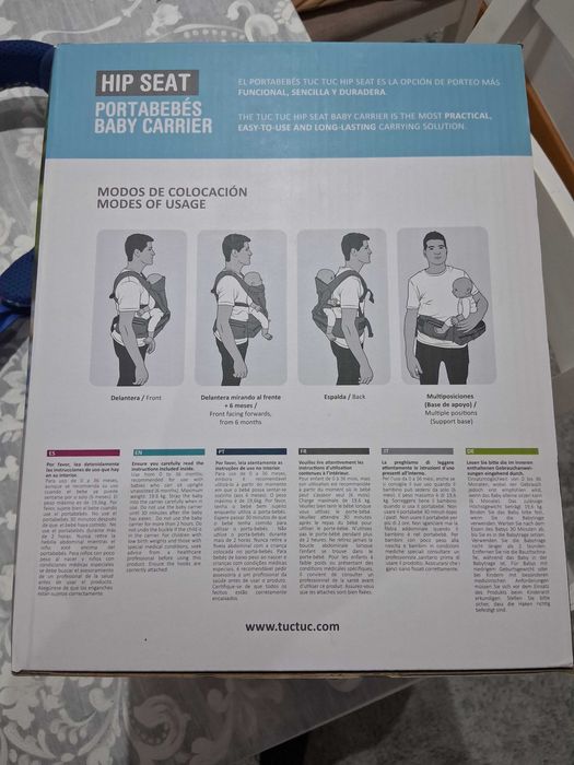 Marsupio tuctuc como novo