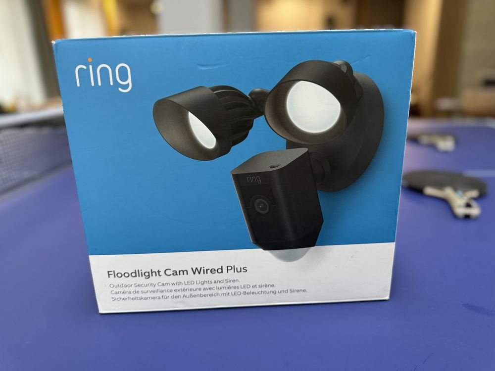 Ring floodlight  monitoring kamera + Led nowy Gwarancja