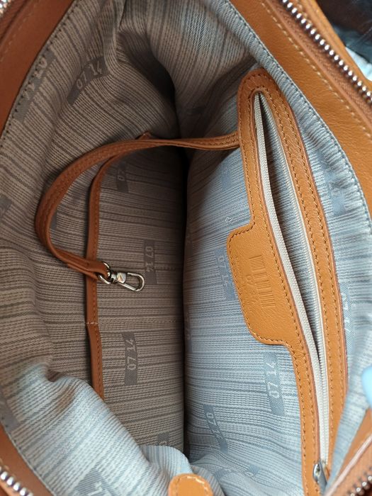 Сумка 0714 натуральная кожа