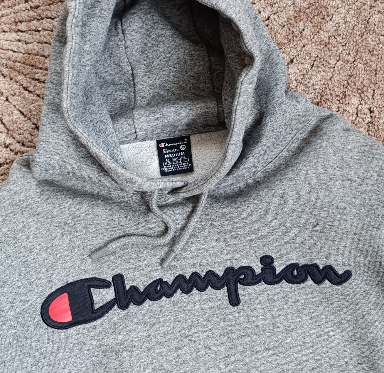 Худі оверсайз Champion оригінал кофта світшот толстовка