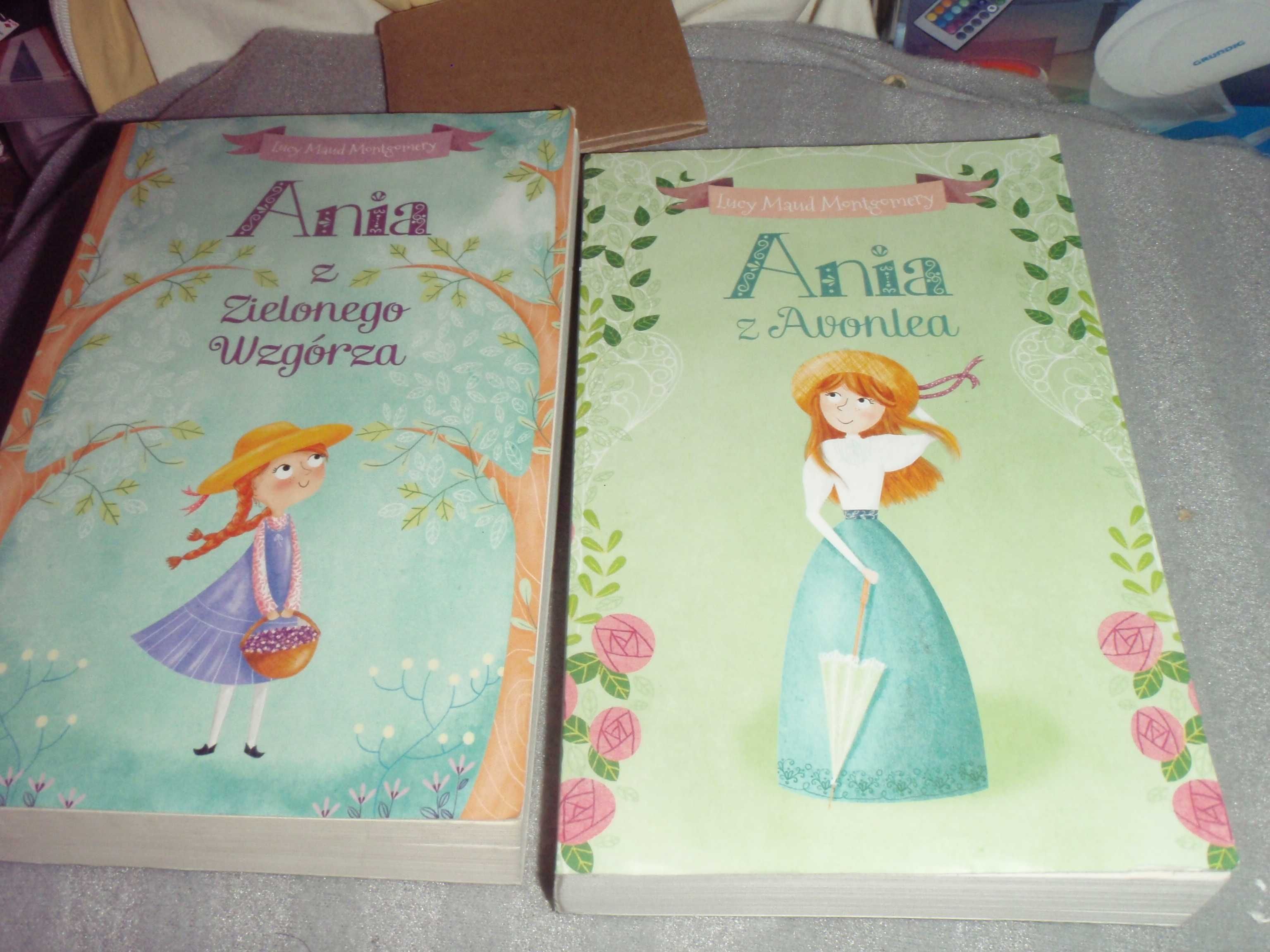 L.M. Montgomery 2 książki: Ania z Zielonego Wzgórza + Ania z Avonlea