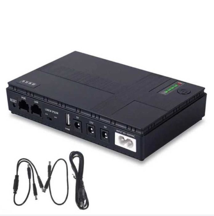 Живлення для роутера 10400 mA/h. ББЖ. UPS. Інтернет без світла 6 год.