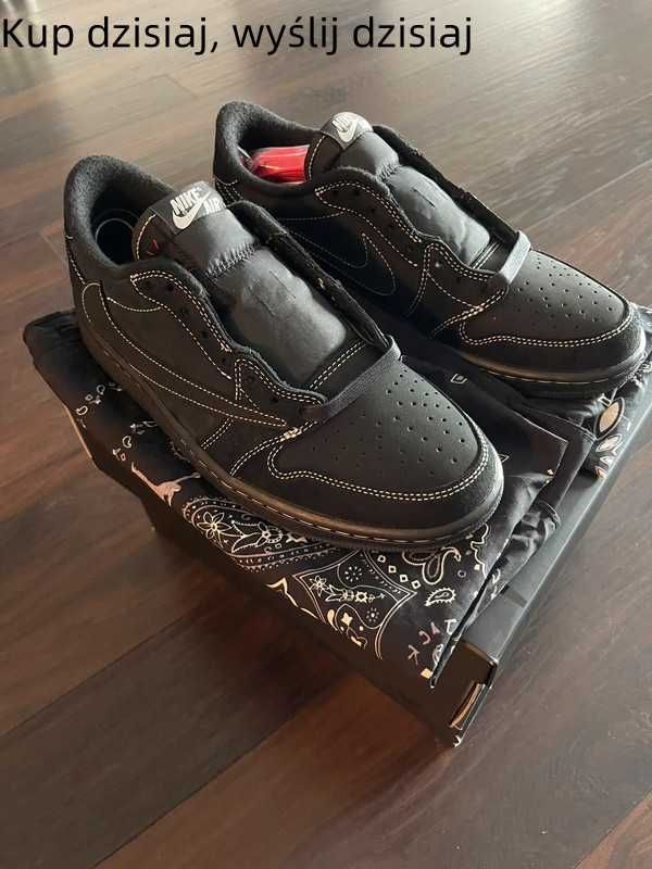 Jordan 1 Retro Low OG SP Travis Scott Black Phantom R.42