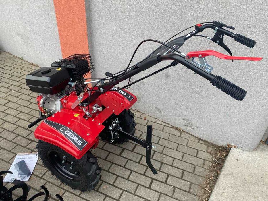 Glebogryzarka Spalinowa Cedrus GL06 Dzik Traktorek 13kM 135cm + Koła