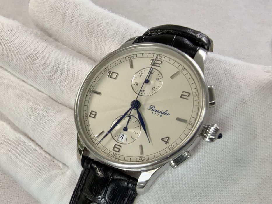 Швейцарський годинник Pineider Chrono Manual Steel 5009