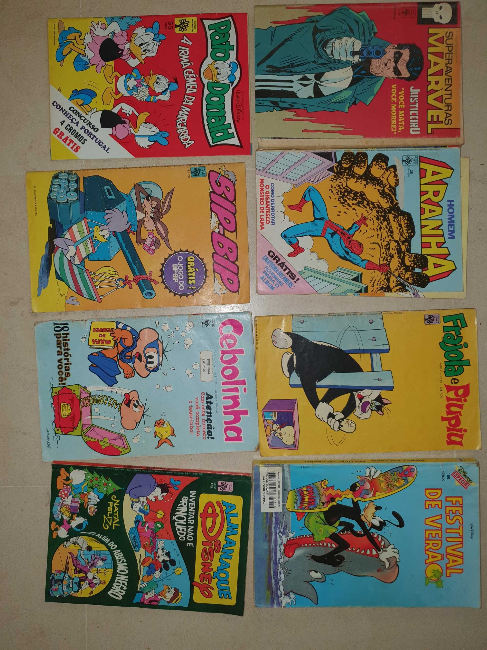Revistas BD antigas