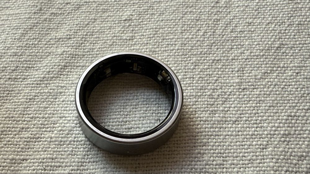 Samsung Galaxy Ring srebrny rozmiar 10 (jak nowy) smart pierścień