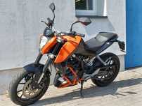 KTM Duke 125 ABS 2014 z Niemiec zarejestrowany